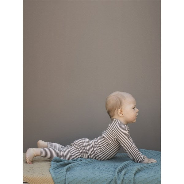 Serendipity Acorn/Offwhite Baby Leggings Stripe