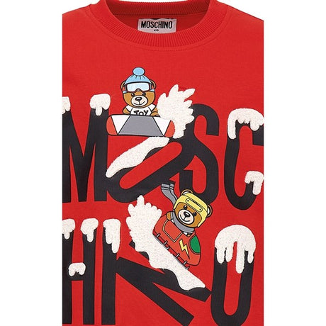 Moschino Poppy Red Sweatshirt