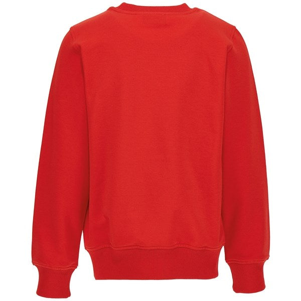 Moschino Poppy Red Sweatshirt