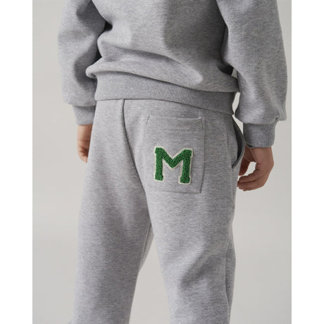 MarMar Double Jersey Green Logo Pelon Sweatpants 2