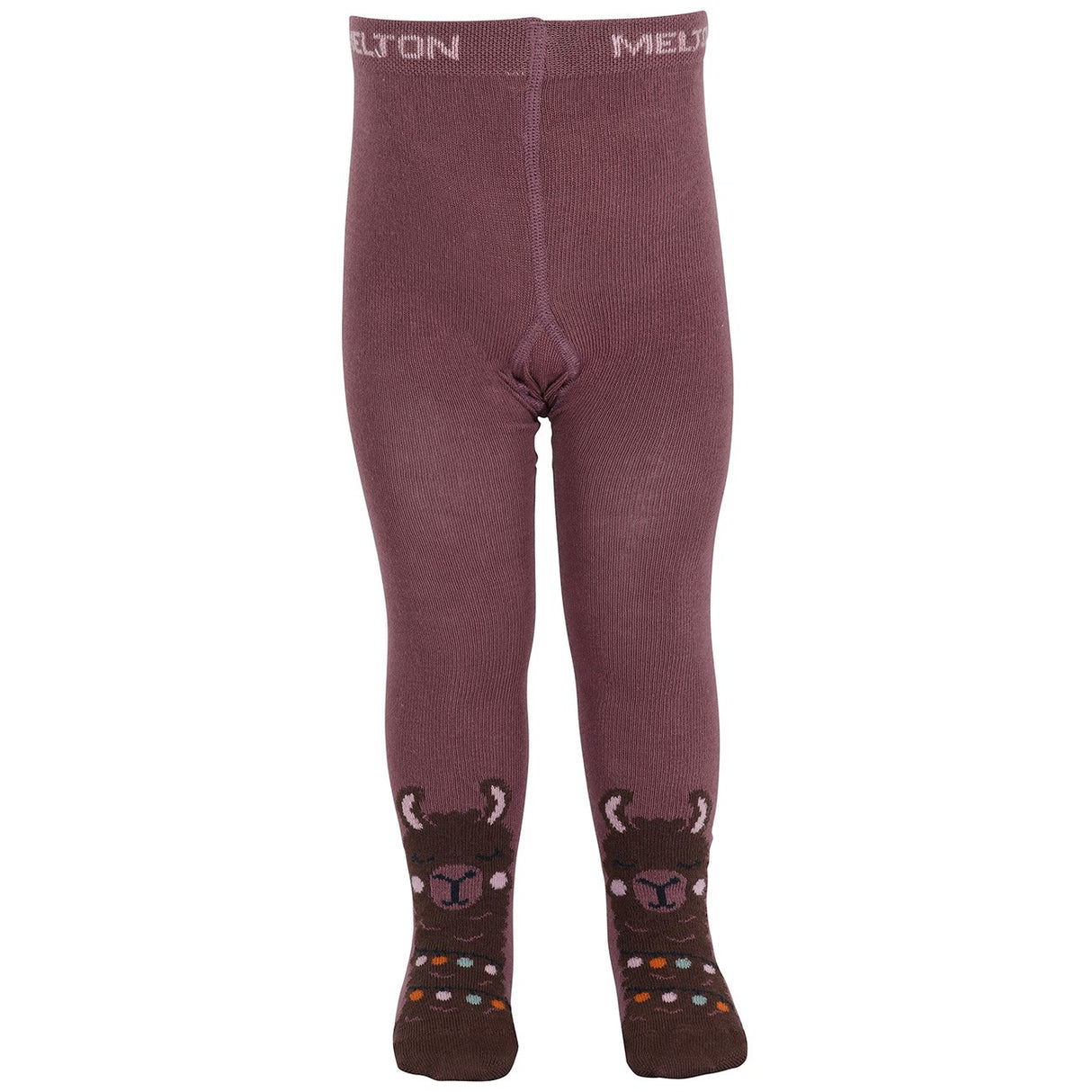 MELTON Grape Shake  Llama tights