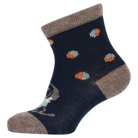 MELTON Peacoat Blue  Dog fun socks