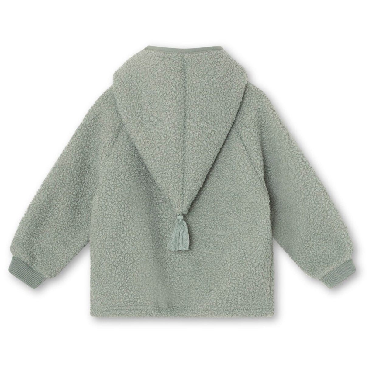 Mini A ture Pale Green Liff Teddy Fleece Jakke 2