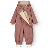 Mini A ture Light plum Wisti Fleece Flyverdragt