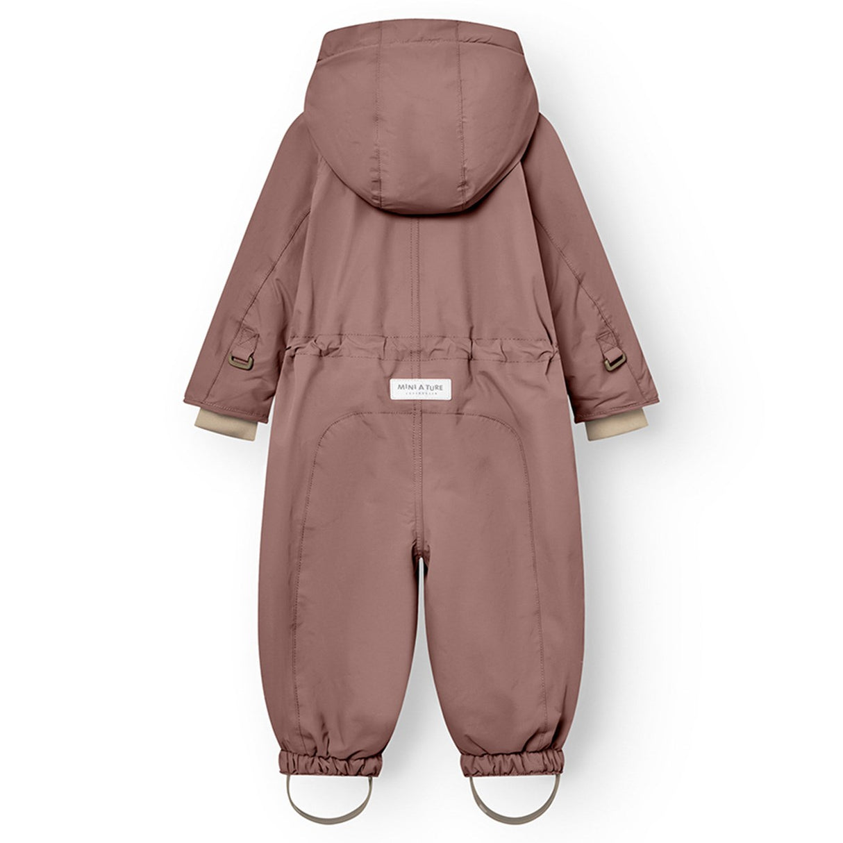 Mini A ture Light plum Wisti Fleece Flyverdragt