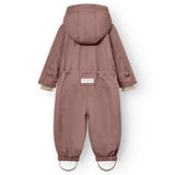 Mini A ture Light plum Wisti Fleece Flyverdragt