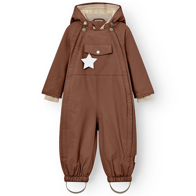 Mini A ture Rootbeer brown Wisti Fleece Flyverdragt