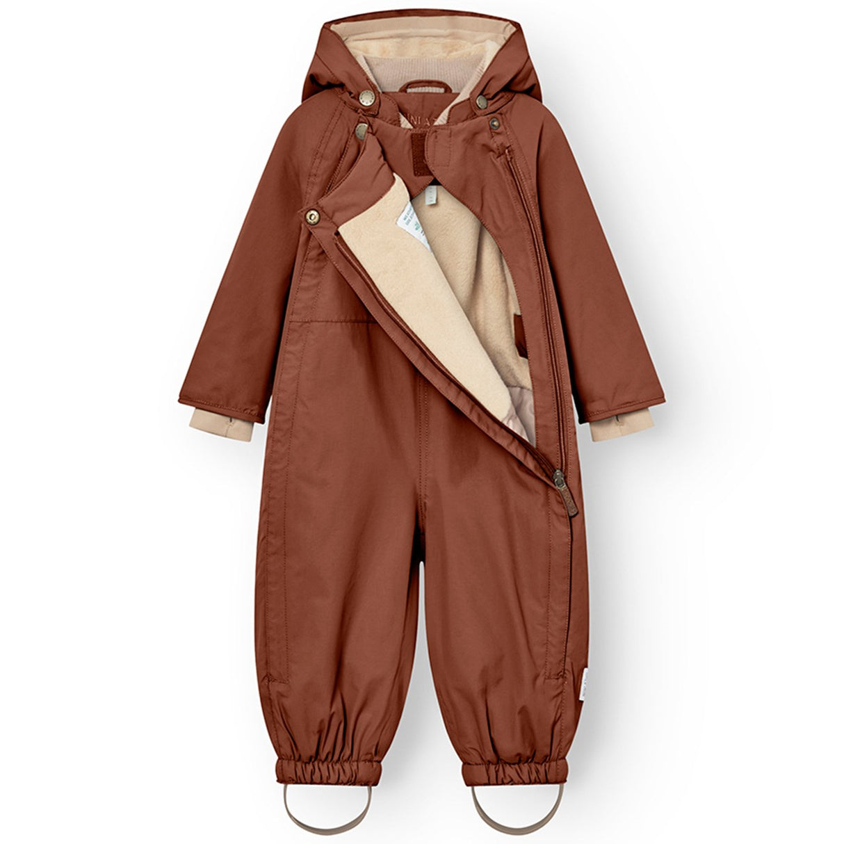 Mini A ture Rootbeer brown Wisti Fleece Flyverdragt