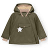 Mini A ture Olive night Wang Fleece Vinterjakke