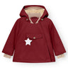 Mini A ture Red merlot Wang Fleece Vinterjakke