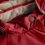 Mini A ture Red merlot Wang Fleece Vinterjakke