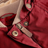 Mini A ture Red merlot Wang Fleece Vinterjakke