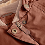 Mini A ture Rootbeer brown Wang Fleece Vinterjakke