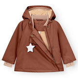 Mini A ture Rootbeer brown Wang Fleece Vinterjakke