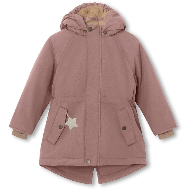 Mini A ture Light plum Vikania Fleece Vinterjakke