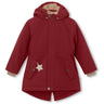 Mini A ture Red merlot Vikania Fleece Vinterjakke