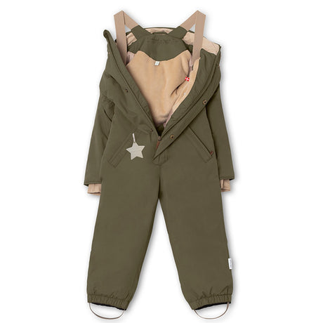 Mini A ture Olive night Wanni Fleece Flyverdragt