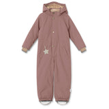 Mini A ture Light plum Wanni Fleece Flyverdragt