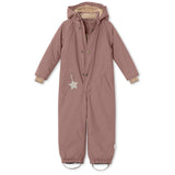 Mini A ture Light plum Wanni Fleece Flyverdragt