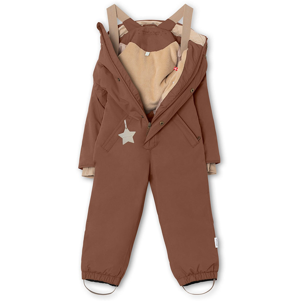 Mini A ture Rootbeer brown Wanni Fleece Flyverdragt