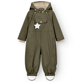 Mini A ture Olive night Wisti Fleece Flyverdragt