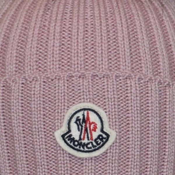 Moncler Berretto Pels Hue Rosa