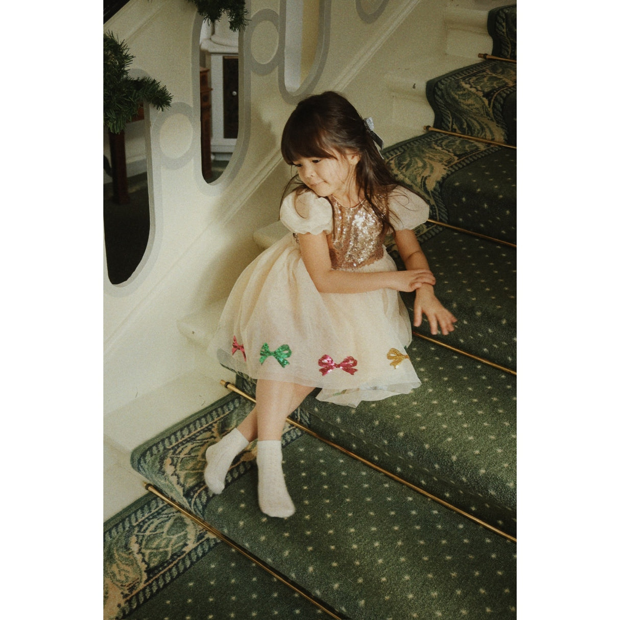 Konges Sløjd Off White Uld Pointelle Strømper