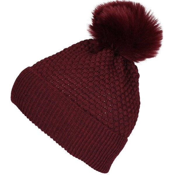 MP Chunky Oslo Beanie M. Pelskvast Wine Red 97501-1451