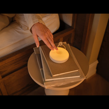 Moonboon Natlampe Cream White