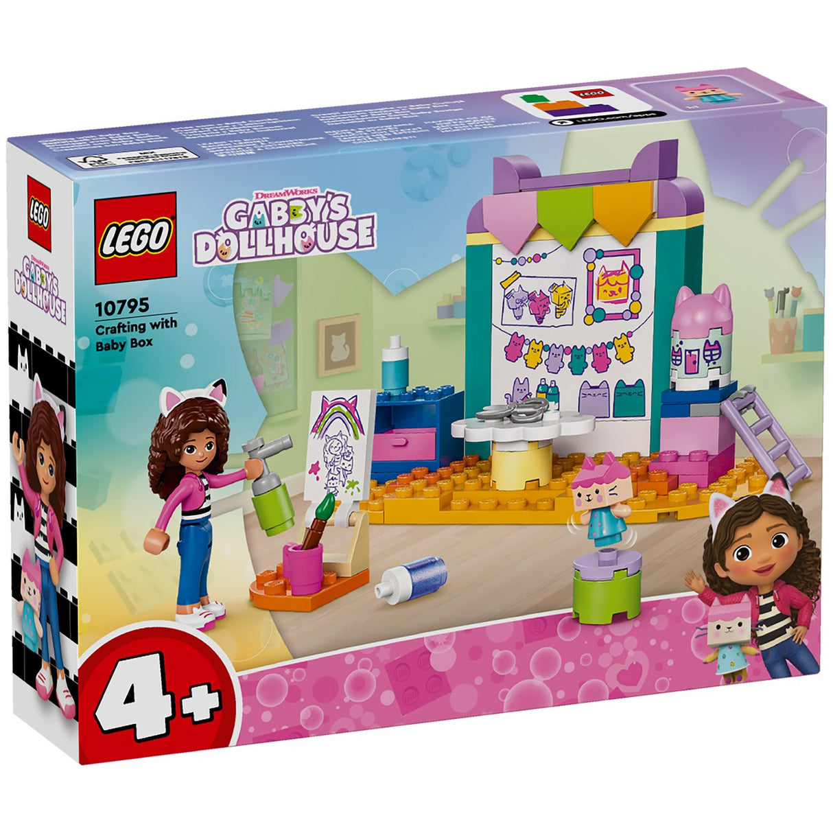 LEGO® Gabby's Dollhouse Kreatid med Æskebarn