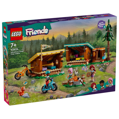 LEGO®  Friends Adventure Camp – hyggelige hytter