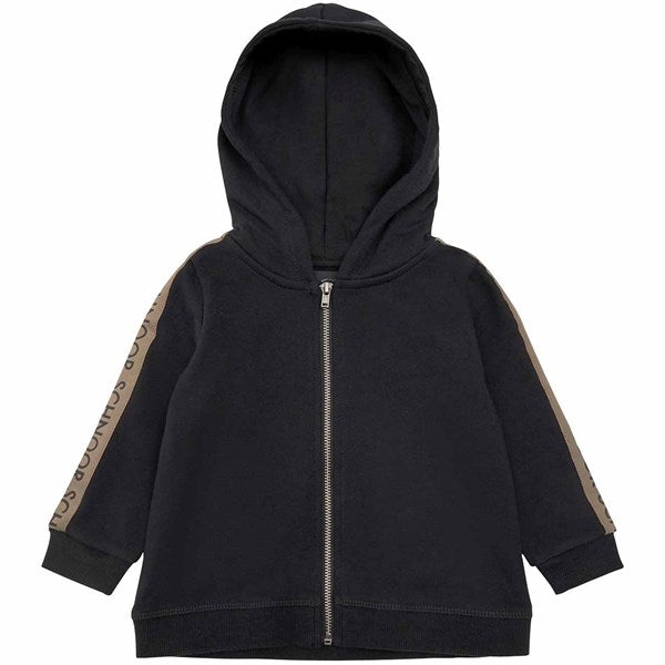 Sofie Schnoor Black Hoodie Cardigan 4