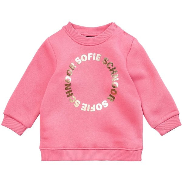 Sofie Schnoor Coral Pink Sweatshirt 4