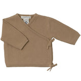 Serendipity Newborn Tan Wrap Jacket