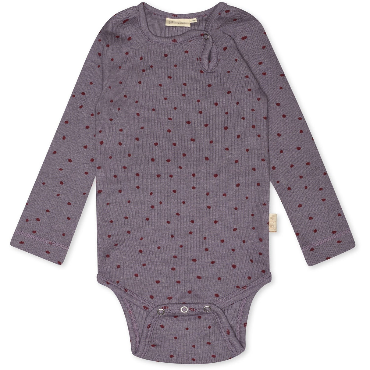 Petit Piao Dusty Violet Dot Body Modal Dot