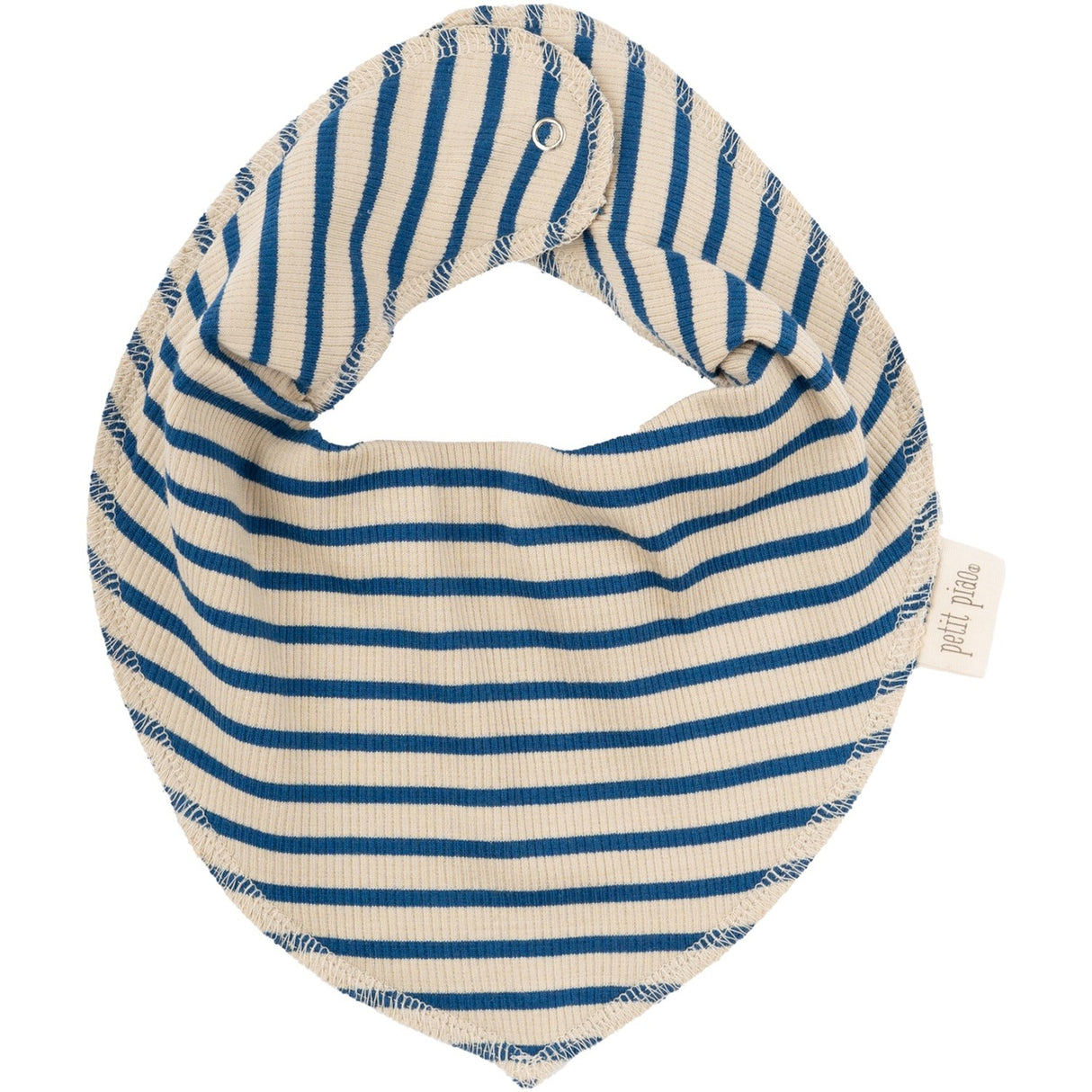 Petit Piao Deep Cobalt/Dark Off White Savlesmæk Modal Striped