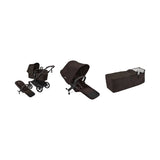 Bugaboo Donkey 6 Tvillingevogn Cocoa Brown Bundle