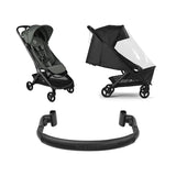 Bugaboo Butterfly 2 Klapvogn med bøjle og regnslag Forest Green Bundle