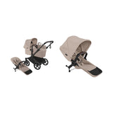 Bugaboo Donkey 6 Søskendevogn Desert Taupe Melange Bundle