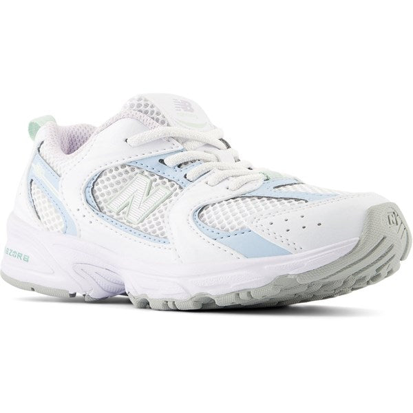 New Balance 530 Kids Bungee Lace Sneakers White 4