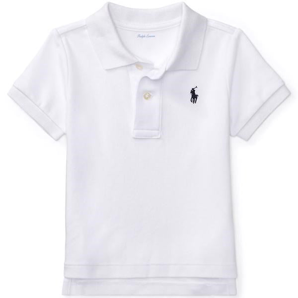 Ralph Lauren Baby Boy Polo T-Shirt White