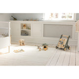 Sebra Wooden Aktivitets Gåvogn Car