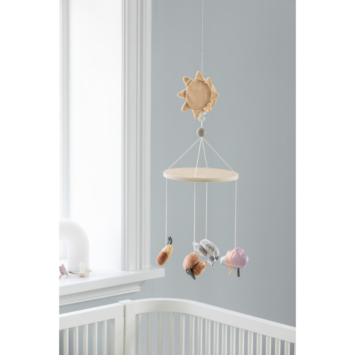 Sebra Woodland Baby Musikuro Med Spejl