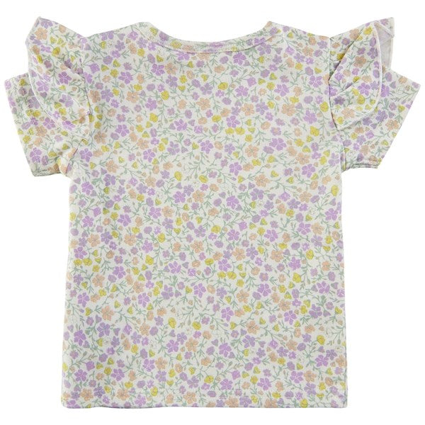 Soft Gallery Snow White Janisa Pastelflower T-shirt 2