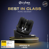 Cybex SIRONA GI I-SIZE Moon Black Autostol inkl. Base 2