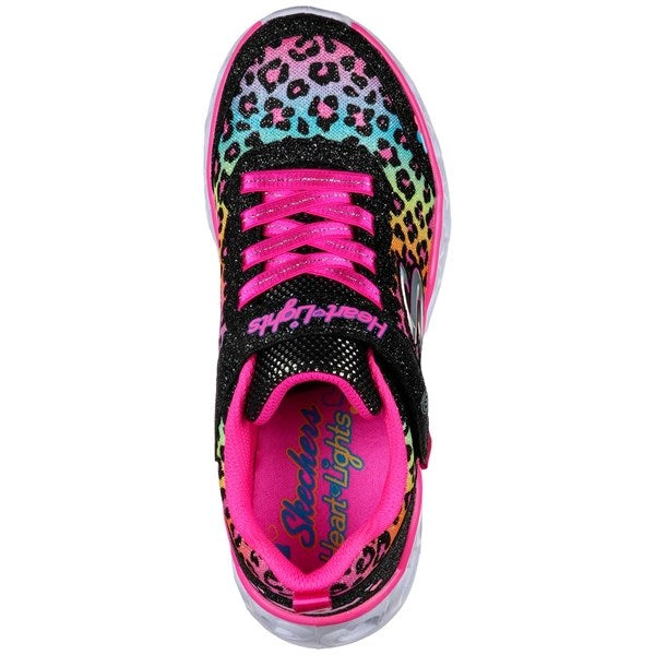 Skechers S-Lights Heart Lights Sneakers Love Match Black/Multi