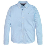 Tommy Hilfiger Str. Jersey Mini AOP Skjorte Calm Blue