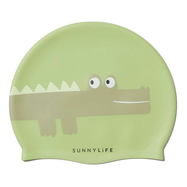 SunnyLife Badehætte Cookie the Croc Light Khaki