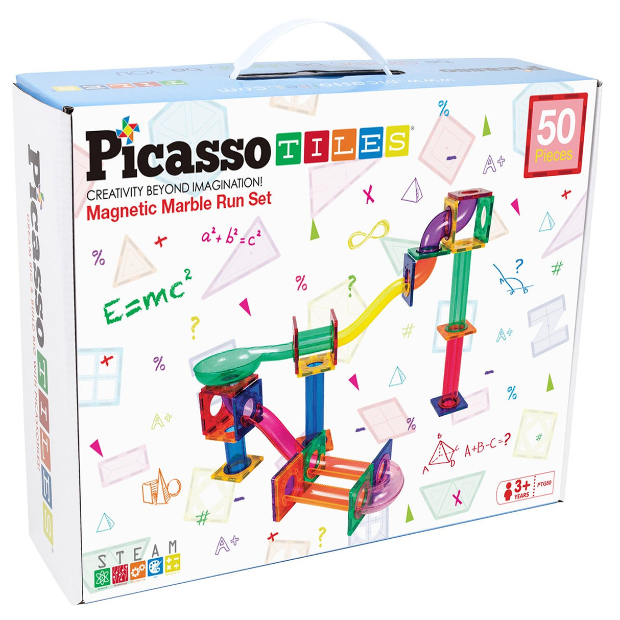 Picasso Tiles 50pc Marble run set