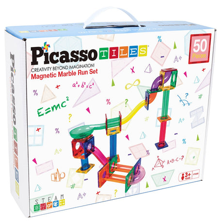 Picasso Tiles 50pc Marble run set